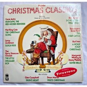 Firestone Popular Christmas Classics Vinyl Record LP Album SL-8100 1977~VGUC!!!